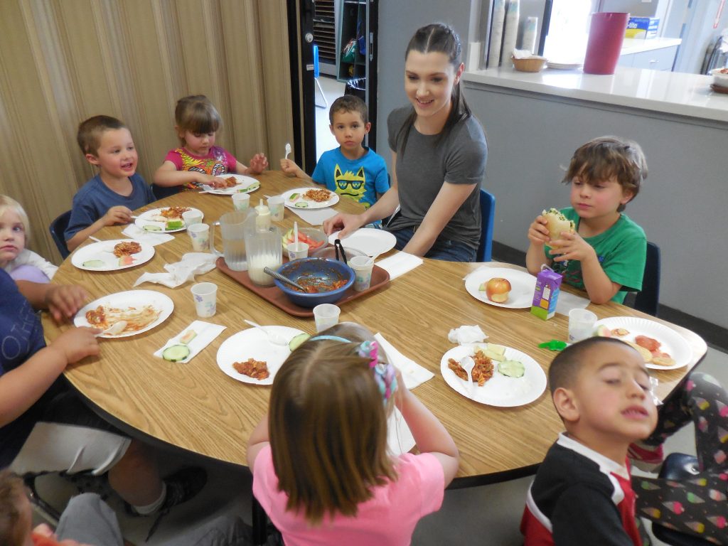 Child Care Lunch Menu