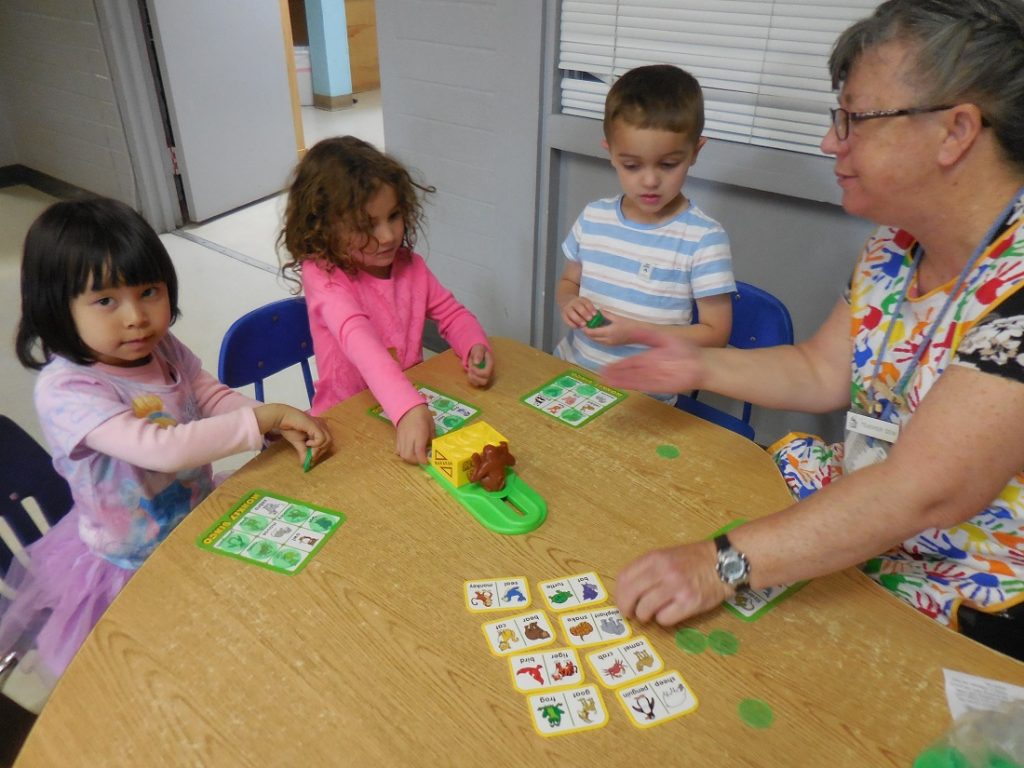 Reno Daycare activities, image of children playing games