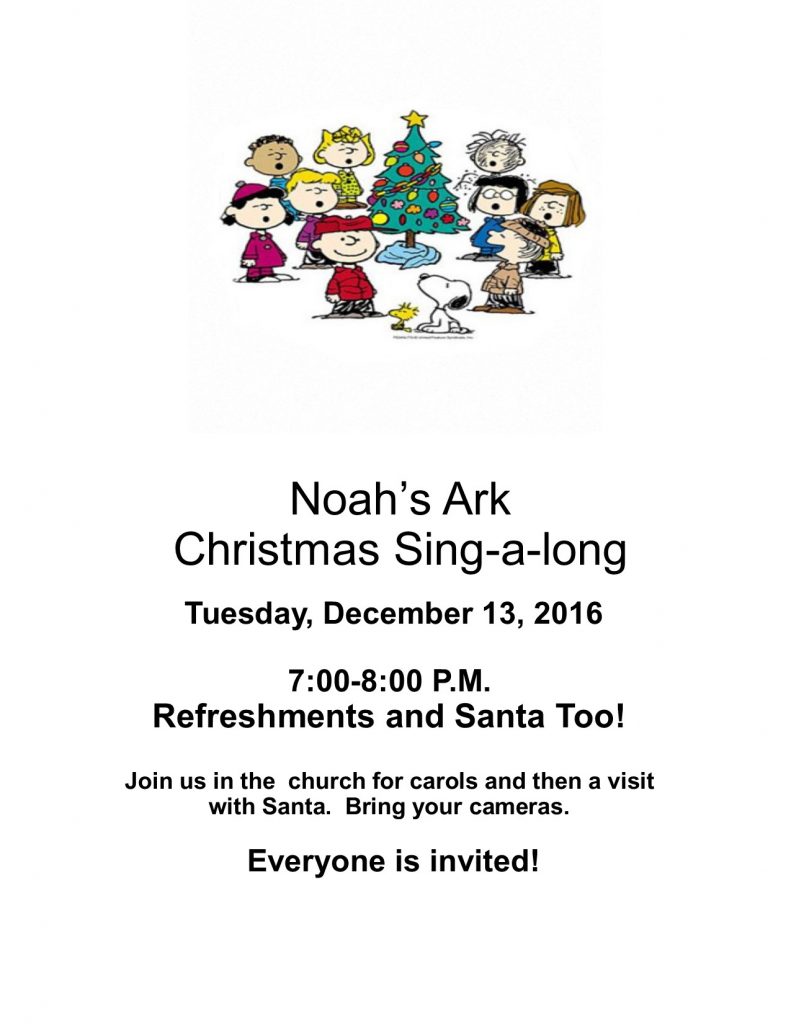 Noah's Ark 2016 Christmas Sing-a-long